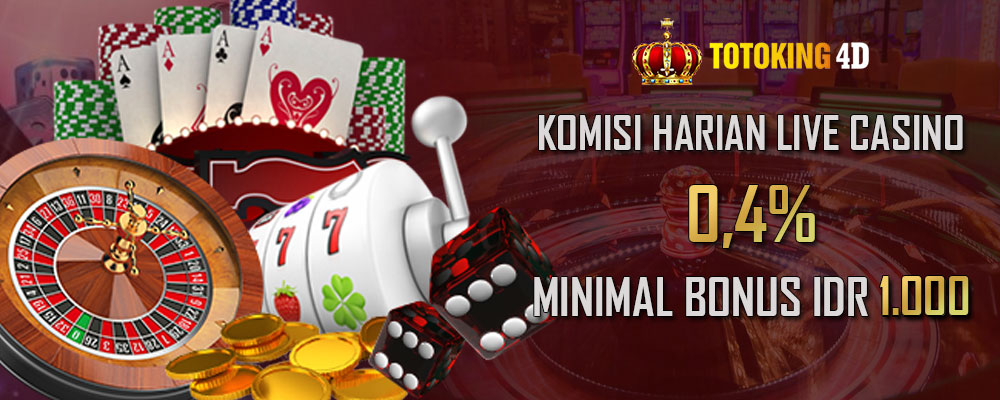 Komisi Harian Live Kartu 0,4%